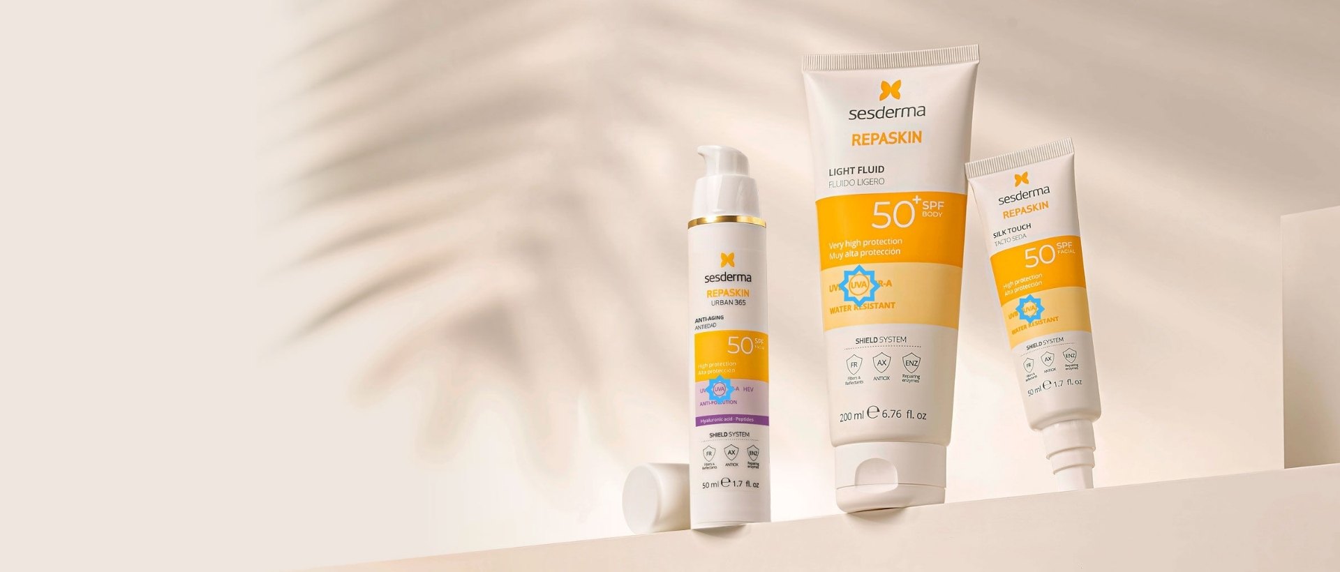 protector solar Repaskin con protección UVA
